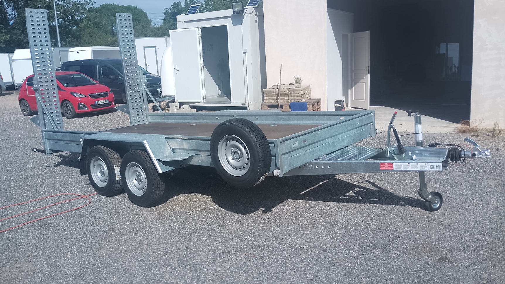 porte-engins Remorque commerce 1300kg H13301H Niewiadow